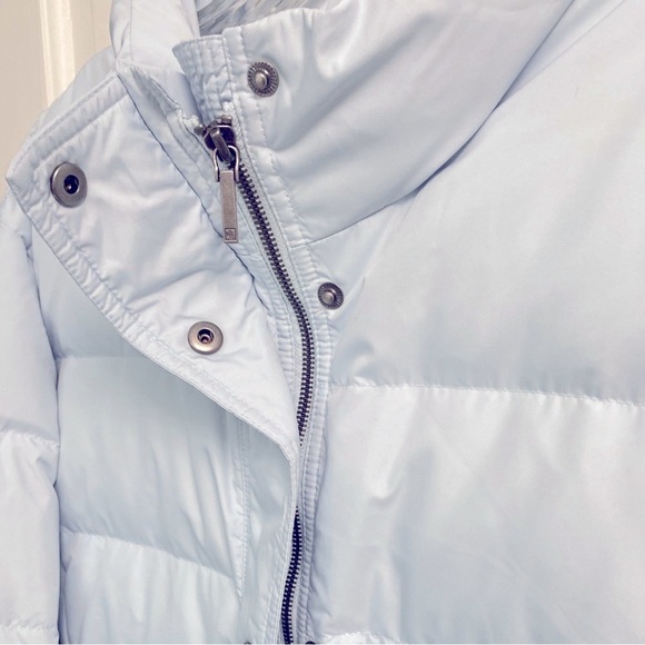 Lauren Ralph Lauren Ice Blue Down Puffer Coat Size 1X - Picture 5 of 11